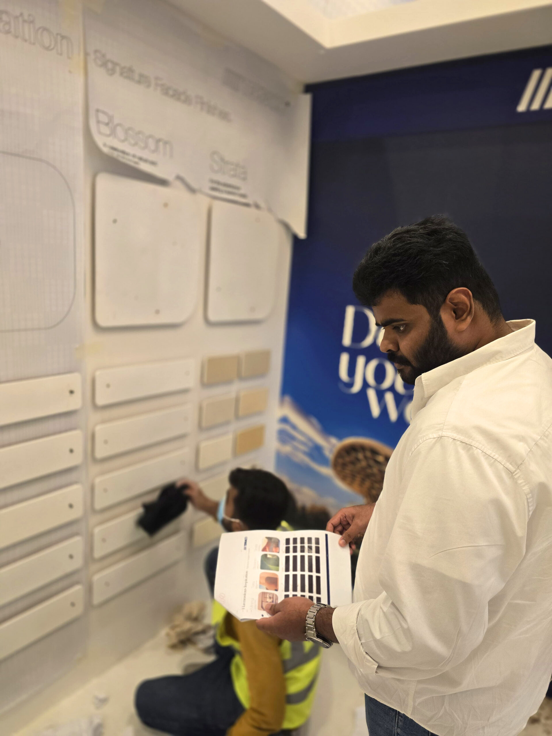 Athul Iyju Jacob, Terraco exhibition booth design project